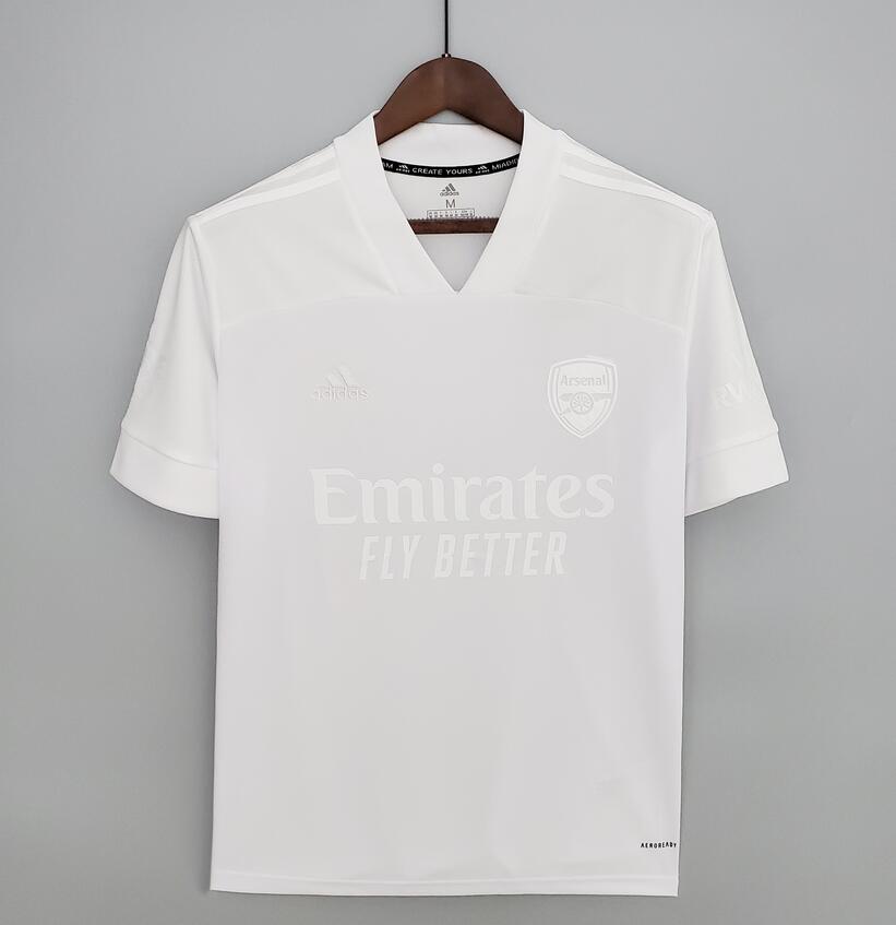 2021/22 Arsenal Whiteout Special Soccer Jersey Shirt